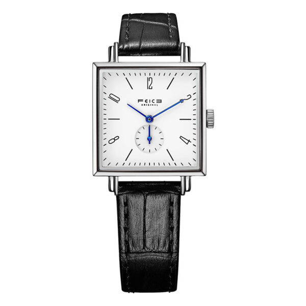 Men's And Women's Fashion Simple Square Quartz Watch - Image 8