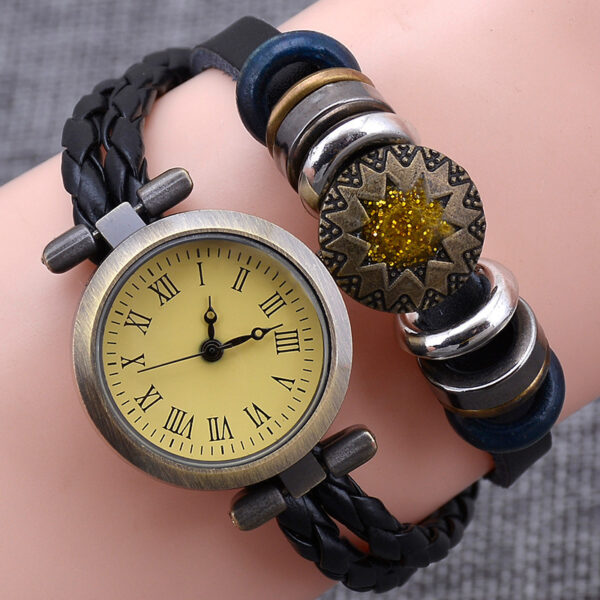 Vintage Craft Bracelet Watch Women's Fashion Twist - Image 9