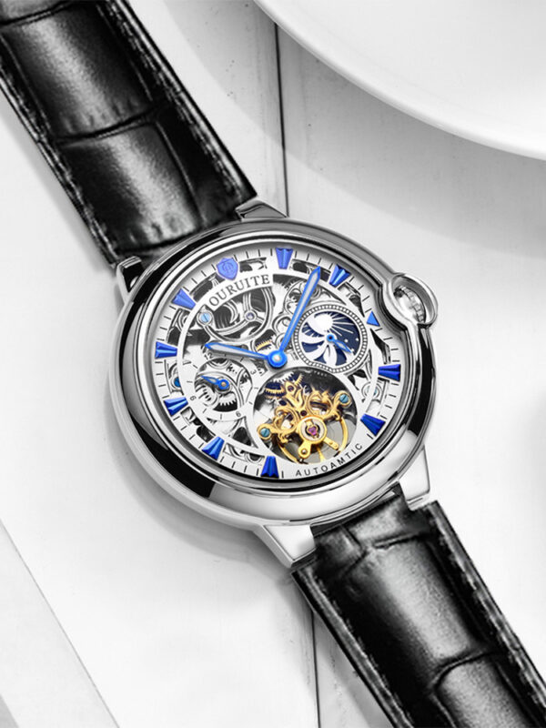 Mechanical watch hollow waterproof watch - Image 3