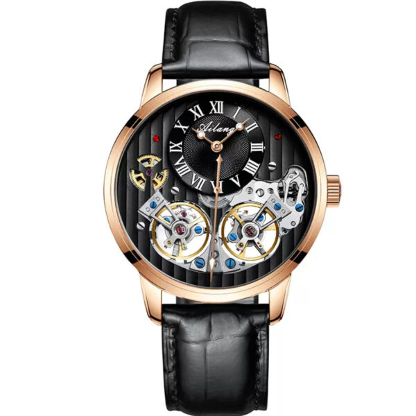 Watch Double Tourbillon Automatic Mechanical Watch Men's Watch - Image 3