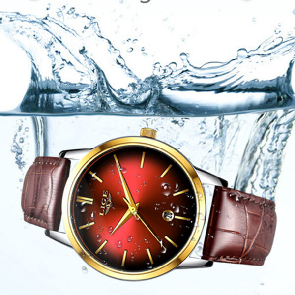 LIGE New Cool Business Waterproof Quartz Watch - Image 4