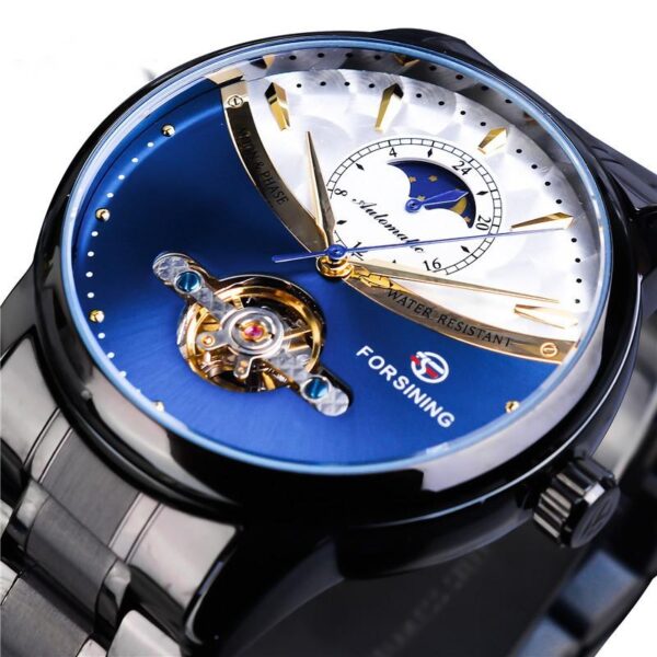 Men's fashion leisure tourbillon multi-function automatic mechanical luxury watch