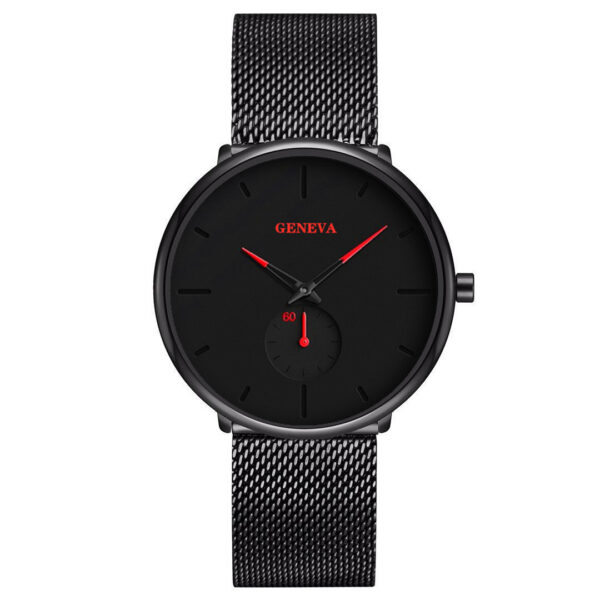 Fashion Casual Geneva Mens Watch Quartz Stainless Steel Brand Wristwatch Analog Watches Wrist - Image 5