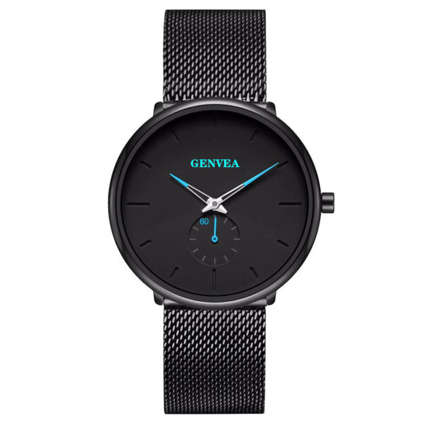 Fashion Casual Geneva Mens Watch Quartz Stainless Steel Brand Wristwatch Analog Watches Wrist - Image 4