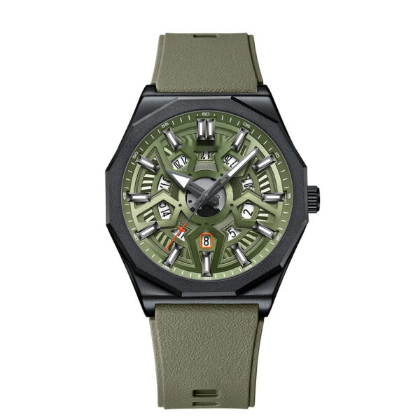 Men's Watch Calendar Men's Watch Tape Quartz Watch Fashion Casual Watch - Image 4