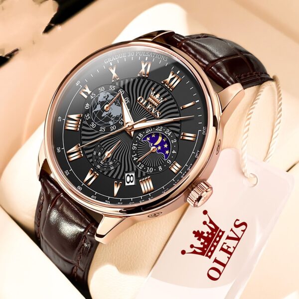 Multifunctional Business Quartz Watch Luminous Men - Image 10