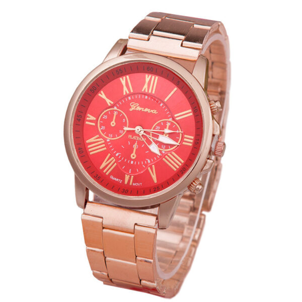 Women's Leisure Alloy Steel Belt Quartz Watch - Image 10