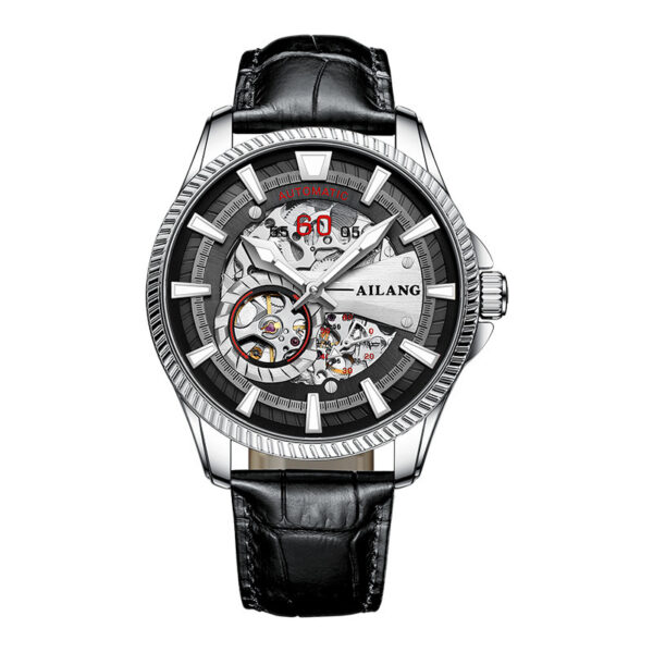 AI Lang New Hollow Automatic Mechanical Watch Men's Watch Waterproof Fashion Watch - Image 2