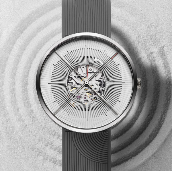 Zen Themed Hollowed Out Luxury Watch - Image 5