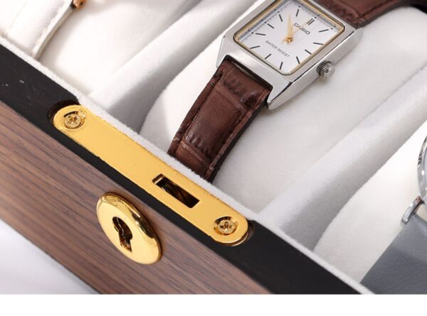 Light luxury wooden watch storage box with large capacity - Image 8