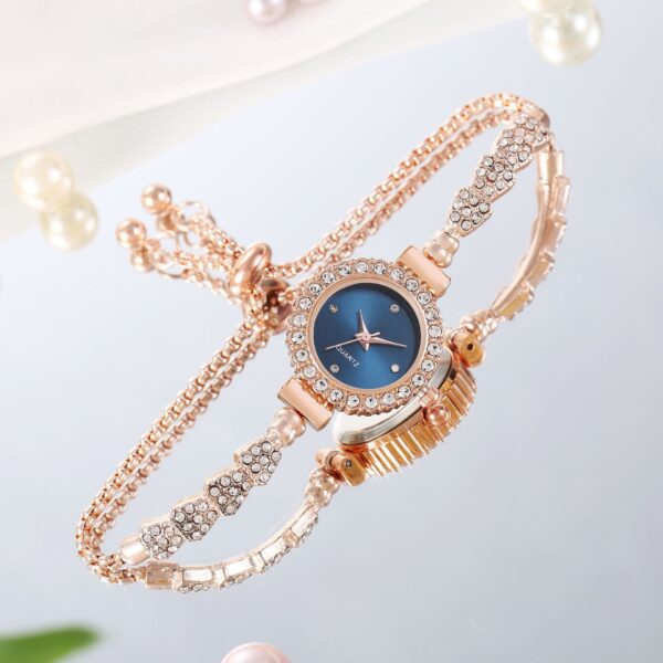 Fashion Luxury Women's Watch Gold Fine Strap Ladies Watch For Bracelet Female Wrist Watch Women Clock Relojes Fashion Jewelry - Image 5