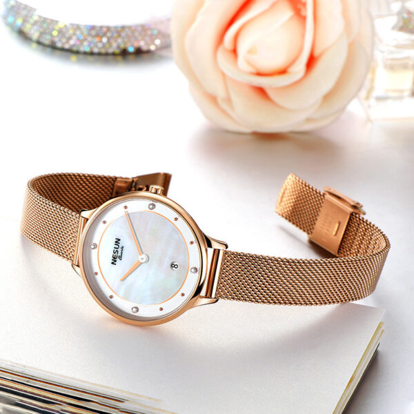 Ladies fashion simple quartz luxury watch