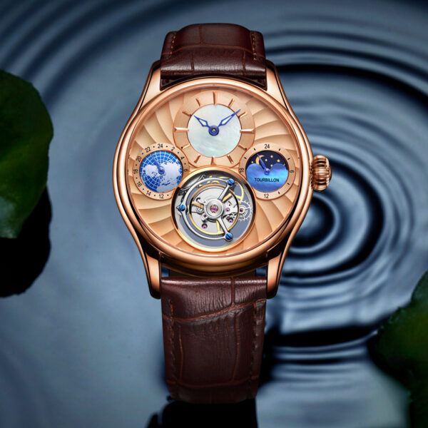 High class Hollow automatic men's business mechanical watch