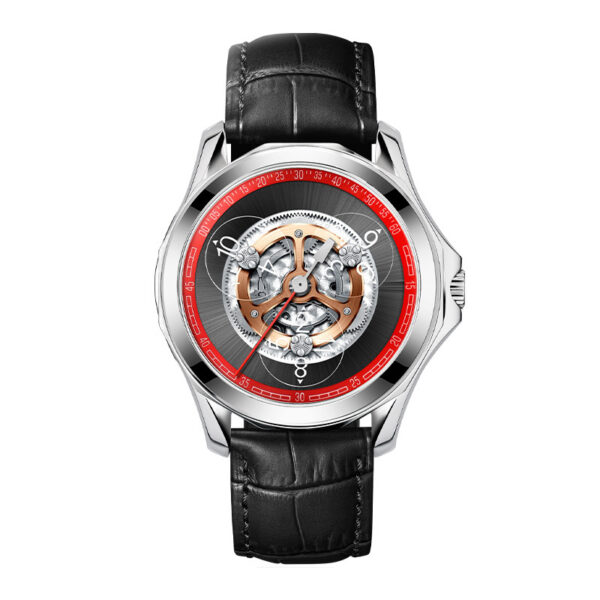 High class Small Watch Men's Automatic Hollow Mechanical Watch - Image 3