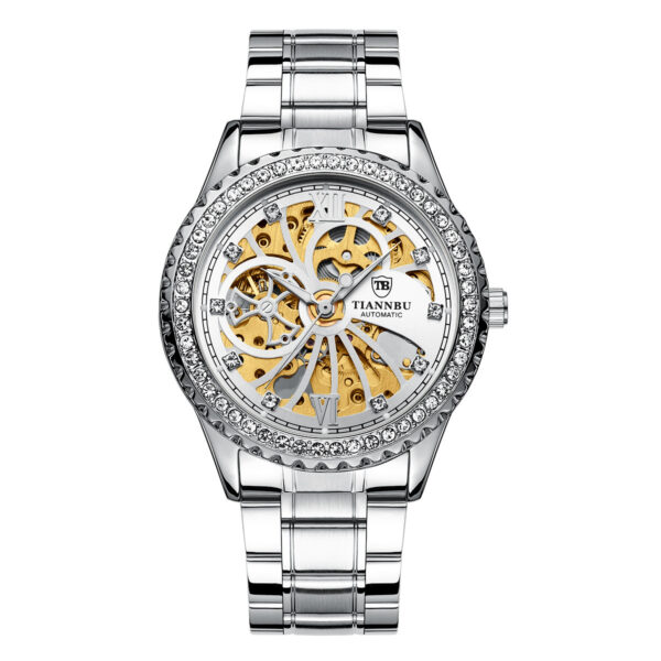 Diamond Automatic Mechanical Watch Men - Image 3