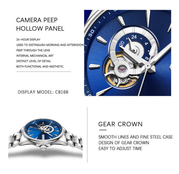 High class Business And Leisure Mechanical Watch - Image 6