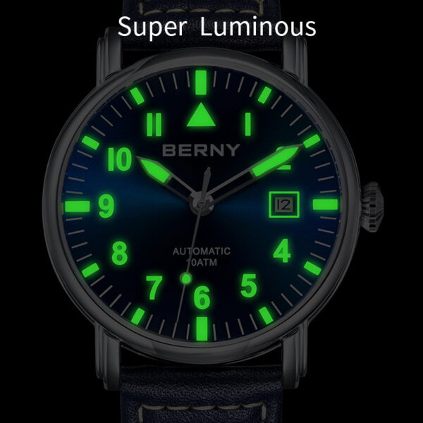 Men's Belt Waterproof Luminous Mechanical Watch - Image 6