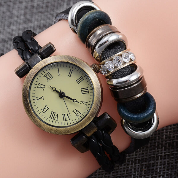 Vintage Craft Bracelet Watch Women's Fashion Twist - Image 8