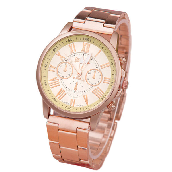 Women's Leisure Alloy Steel Belt Quartz Watch - Image 8