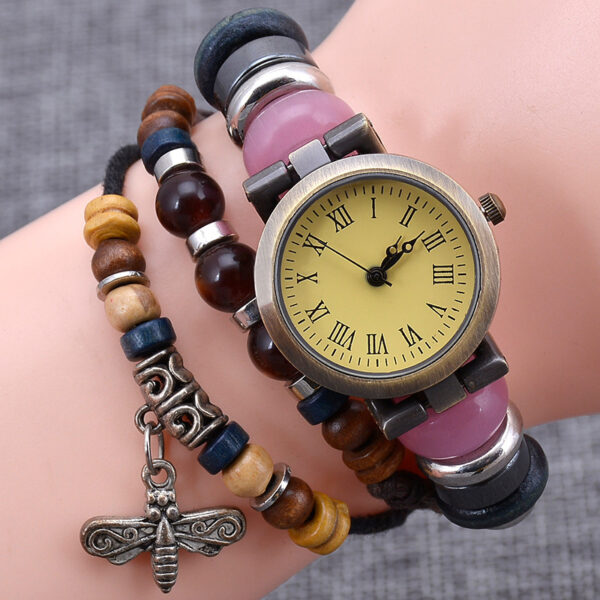 Vintage Craft Bracelet Watch Women's Fashion Twist - Image 2