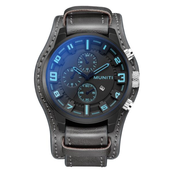 Men's Business Quartz Belt Waterproof Sports Luxury Watch - Image 2