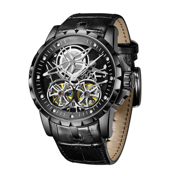 Men's Fully Automatic Mechanical Cut-out Watch - Image 5