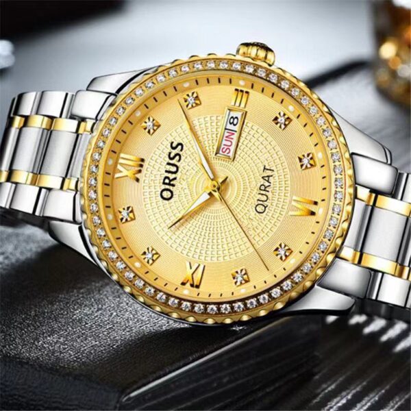 Luminous waterproof watch