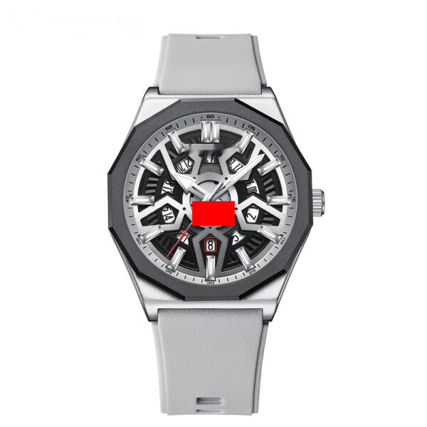 Men's Watch Calendar Men's Watch Tape Quartz Watch Fashion Casual Watch - Image 3