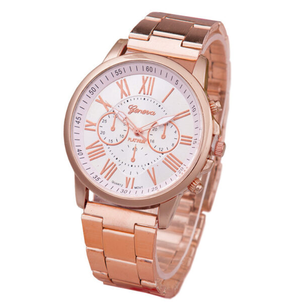 Women's Leisure Alloy Steel Belt Quartz Watch - Image 9