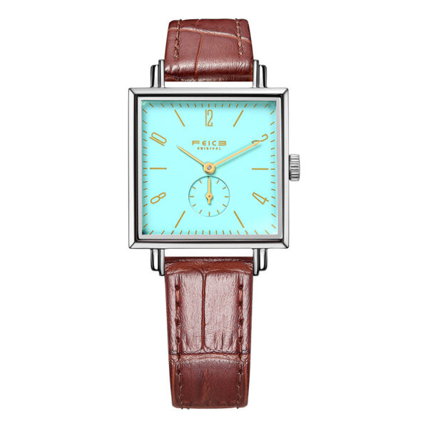 Men's And Women's Fashion Simple Square Quartz Watch - Image 6