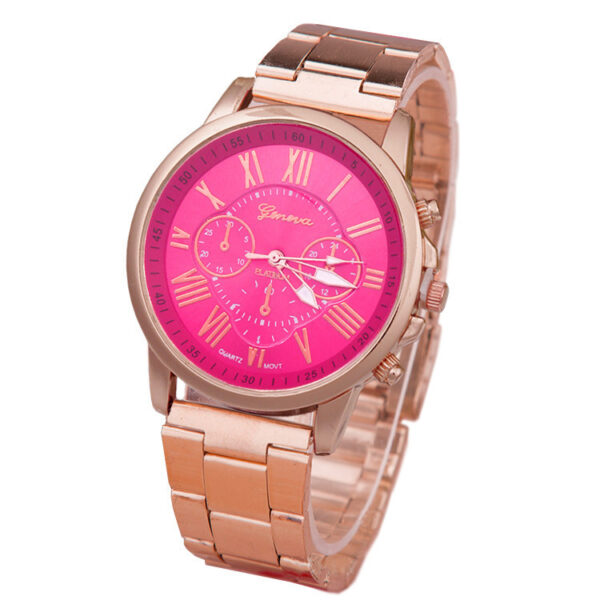 Women's Leisure Alloy Steel Belt Quartz Watch - Image 3