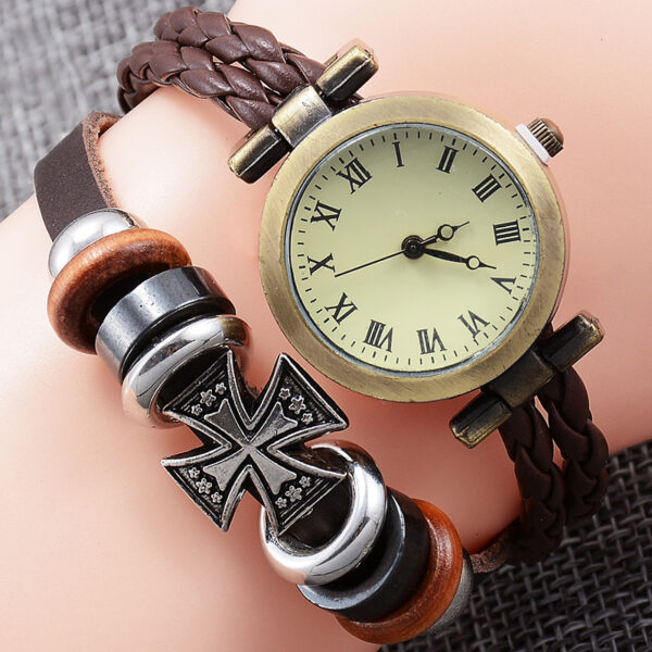 Vintage Craft Bracelet Watch Women's Fashion Twist - Image 3