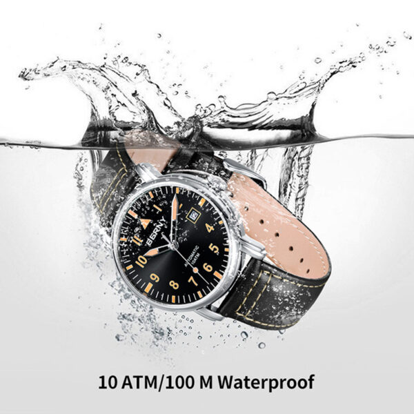 Men's Belt Waterproof Luminous Mechanical Watch - Image 7